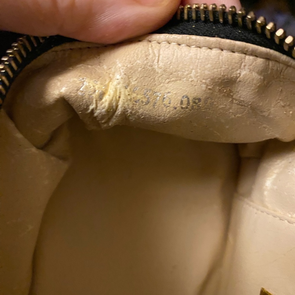 AUTHENTIC Fendi black and brown INFINITY  ZUCCA  BAG/Pouch measures 6x4 - Picture 10 of 11